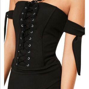 Missguided Dresses - Misguided little black body con dress Missguided Dresses - Misguided little black body con dress